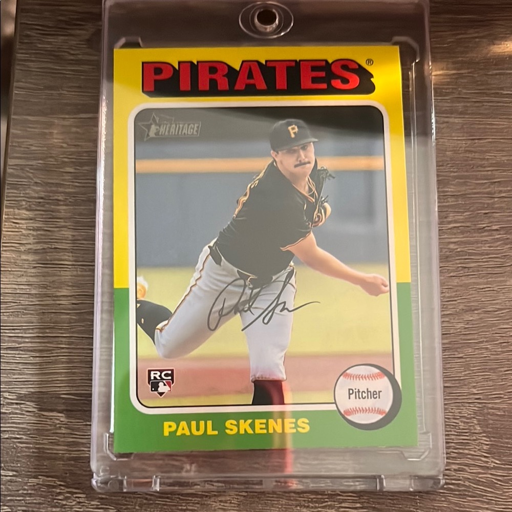Pirates Baseball Card